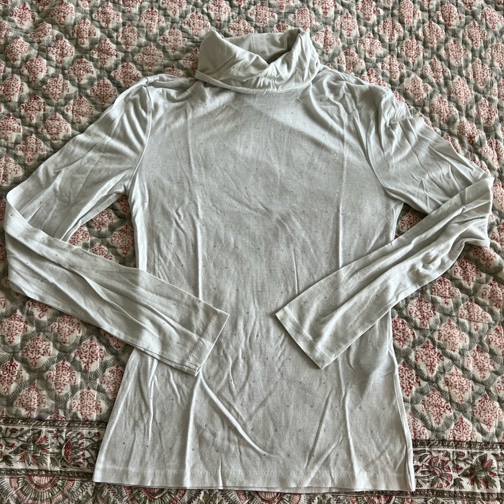 All Saints Turtle Neck with Rhinestones